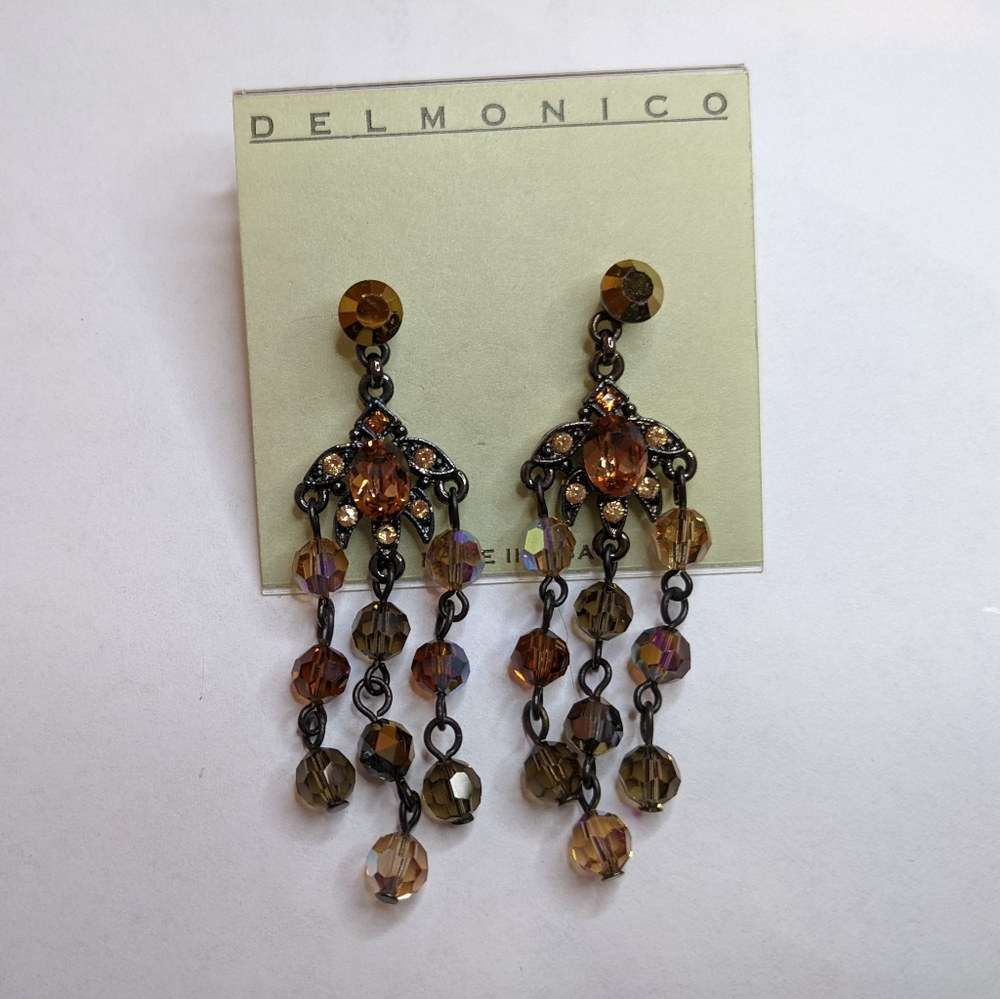 Swarovski Ombre colored Earings